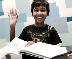 PSLE Singapore Maths Student in eduKate Singapore Tuition Centre Our typically Happy and optimistic students learns more when empowered and encouraged in all the right places.